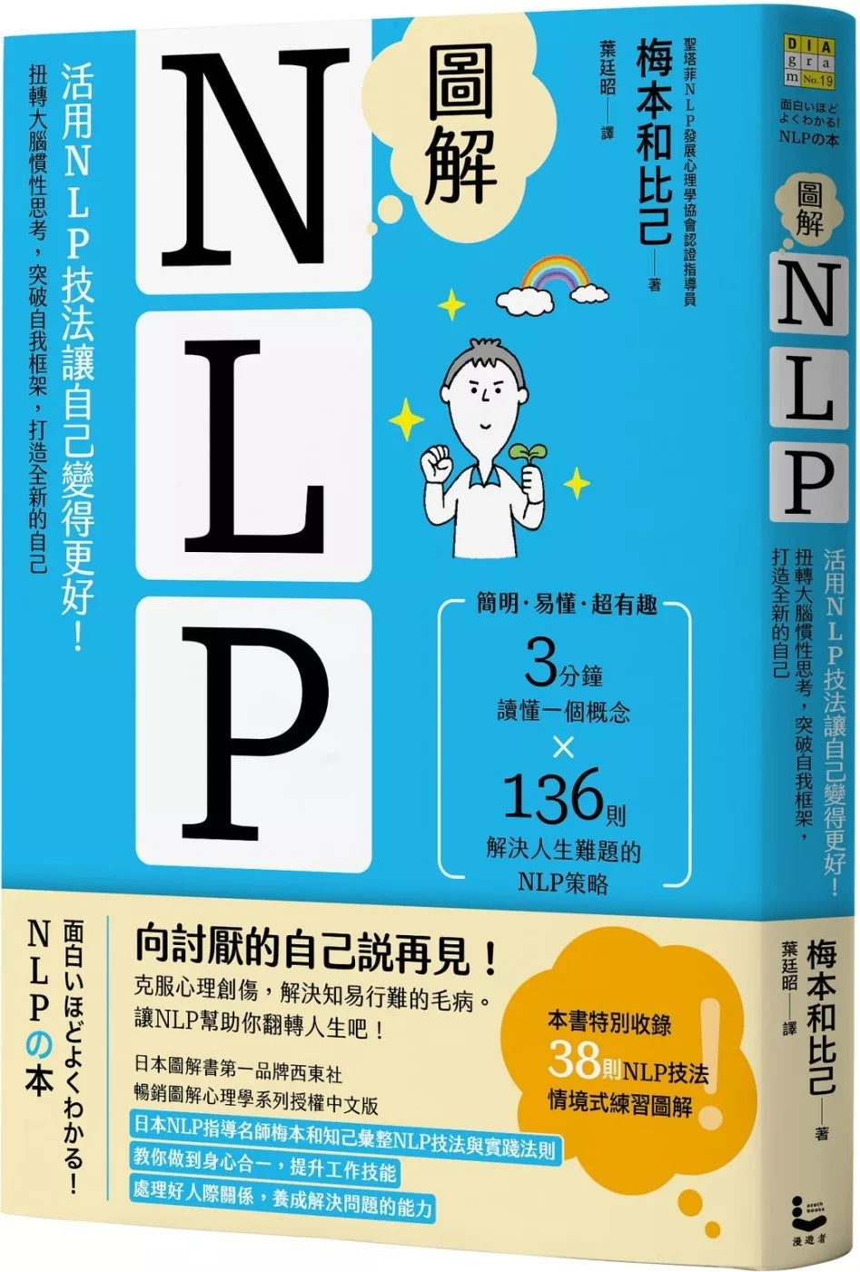 圖解NLP：活用NLP技法讓自己變得更好！扭轉大腦慣性思考，突破自我框架，打造全新的自己
面白いほどよくわかる! NLPの本